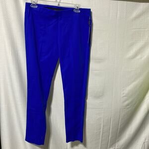 Crosby 6 royal blue pull on style cotton spandex stretch pants nwt slim leg